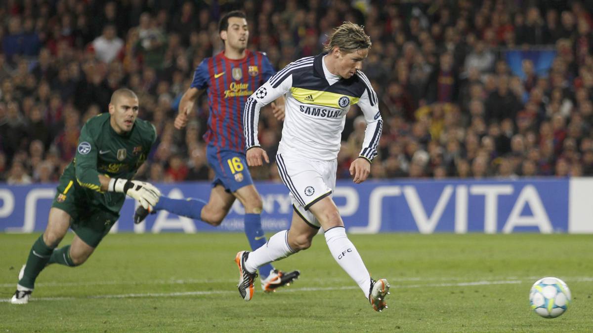 Atletico Madrid Fernando Torres 10 Goals In 18 Games Against Barcelona As Com
