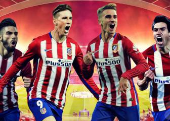 Ataque total del Atleti: Torres, Griezmann, Carrasco y Gaitán