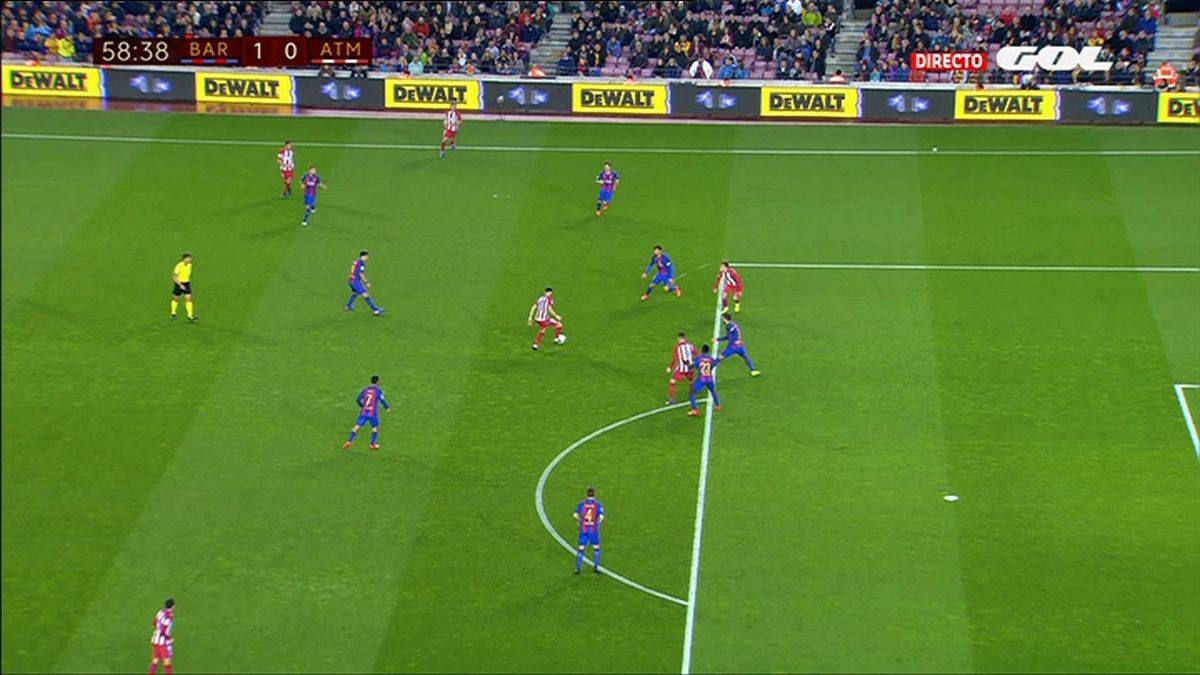 Barcelona - Atlético Madrid Legal Griezmann goal ...