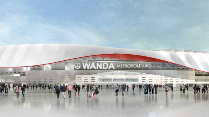 El estadio Wanda Metropolitano podría ser la sede fija de la final de la Copa del Rey.