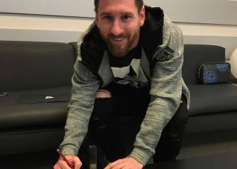 Primera renovación de Messi: contrato vitalicio con Adidas