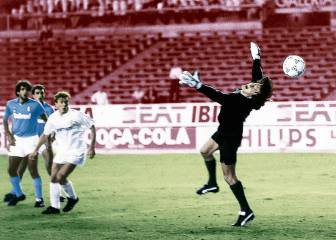 1987 Real Madrid-Nápoles: partido a puerta cerrada