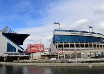 Las leyendas del Atlético despedirán el Vicente Calderón
