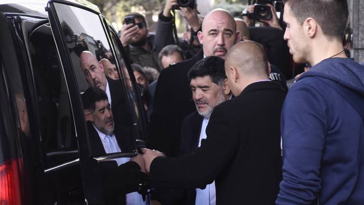 Maradona se defiende: "No hay denuncia; es un show mediático"