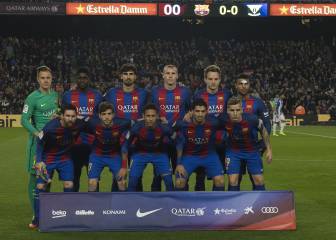 El Barça juega con 10 extranjeros por primera vez en liga