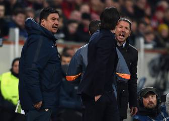 Schmidt, Burgos y Simeone: tensión en los banquillos