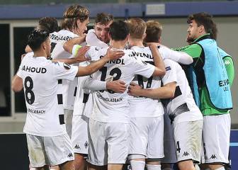 Gladbach y Gent dan la sorpresa contra Fiorentina y Tottenham