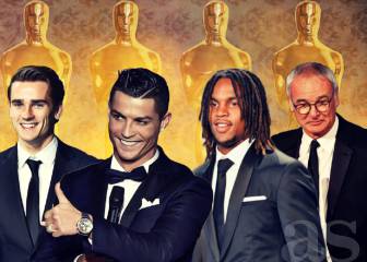 Oscar 2017: La alfombra roja del mundo del fútbol para AS
