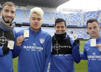 El Málaga, sin venezolanos por primera vez esta temporada