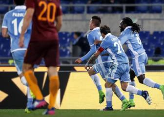 El Lazio vuelve a ganar un derbi y se acerca a la final