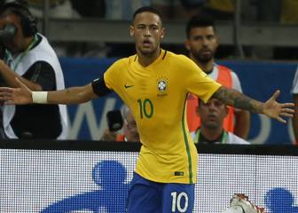Neymar y Marcelo lideran nómina Brasil para Eliminatorias