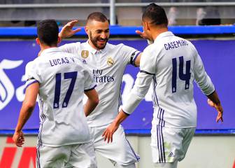 Despertó el Real Madrid... aplastaron al Eibar