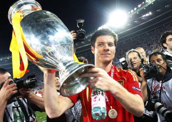 La carrera deportiva de Xabi Alonso en imágenes