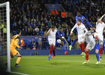 Gallery: Leicester knock Sevilla out of the Champions League