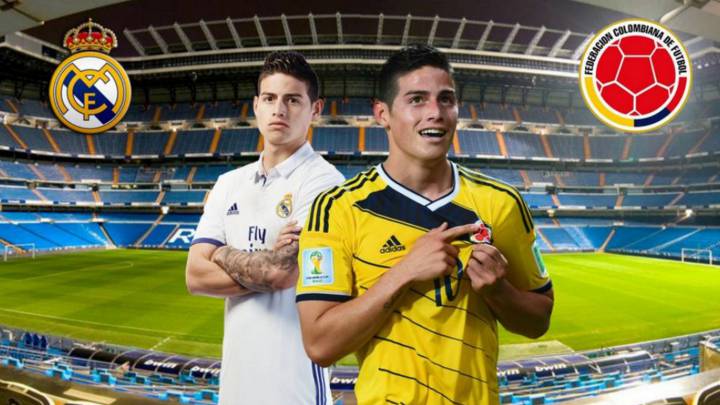 James asegura que es más libre con Colombia que en el Madrid
