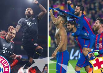 Barça and Bayern bookies' Champions League favourites