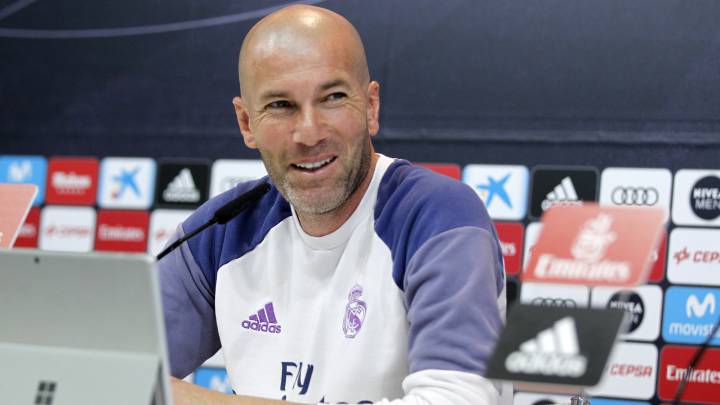 Zidane: "Hot and cold balls? We know they don't exist now..."