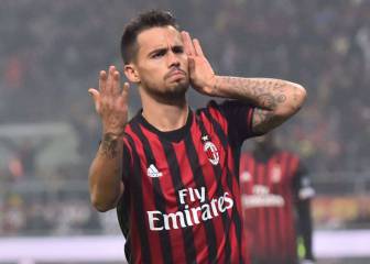 El milanista Suso, en la lista de fichajes prioritarios del Atlético