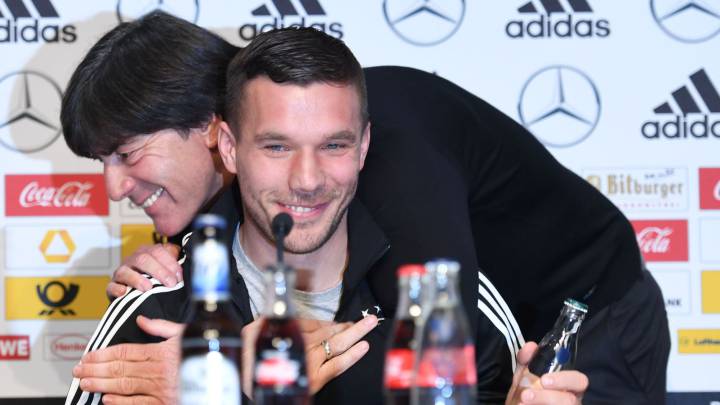 Alemania despide a Podolski en un amistoso ante Inglaterra