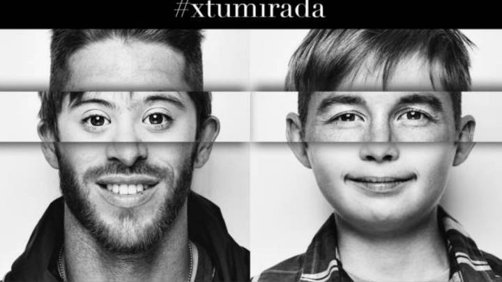Sergio Ramos apoya un campaña para sensibilizar sobre el síndrome de down