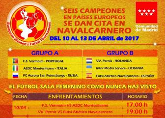 El Futsi organiza el I European Women’s Futsal Tournament