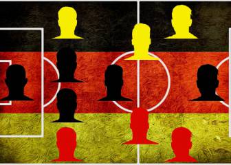 El once ideal de jugadores de Alemania en la liga española