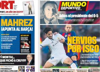 Prensa catalana: Isco y Mahrez, refuerzos de lujo para el Barça