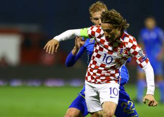 Modric y Rakitic brillaron en el triunfo de Croacia ante Ucrania