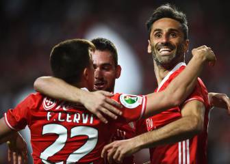 Sin Jiménez, Benfica va a la final de Copa ante Vitoria Guimaraes