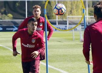 Los titulares del Atleti tuvieron el día libre a tres días del derbi