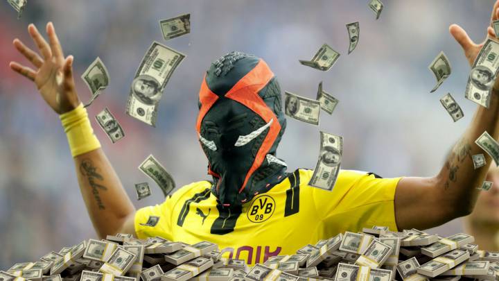 El Borussia Dortmund ha multado a Aubameyang por el caso de la máscara.