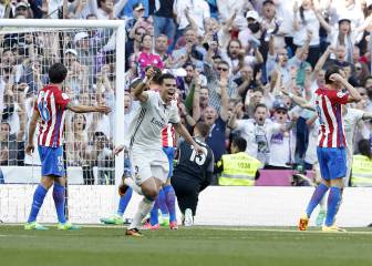 En imágenes el empate entre Real Madrid y Atlético por Liga
