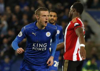 Vardy, Ndidi y Huth están a una tarjeta de perderse la vuelta