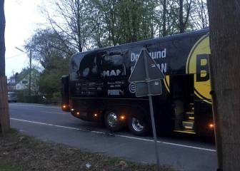 Explosión afecta bus del Dortmund previo a Champions