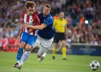 1x1 del Atlético: El Leicester no contuvo a un astuto Griezmann