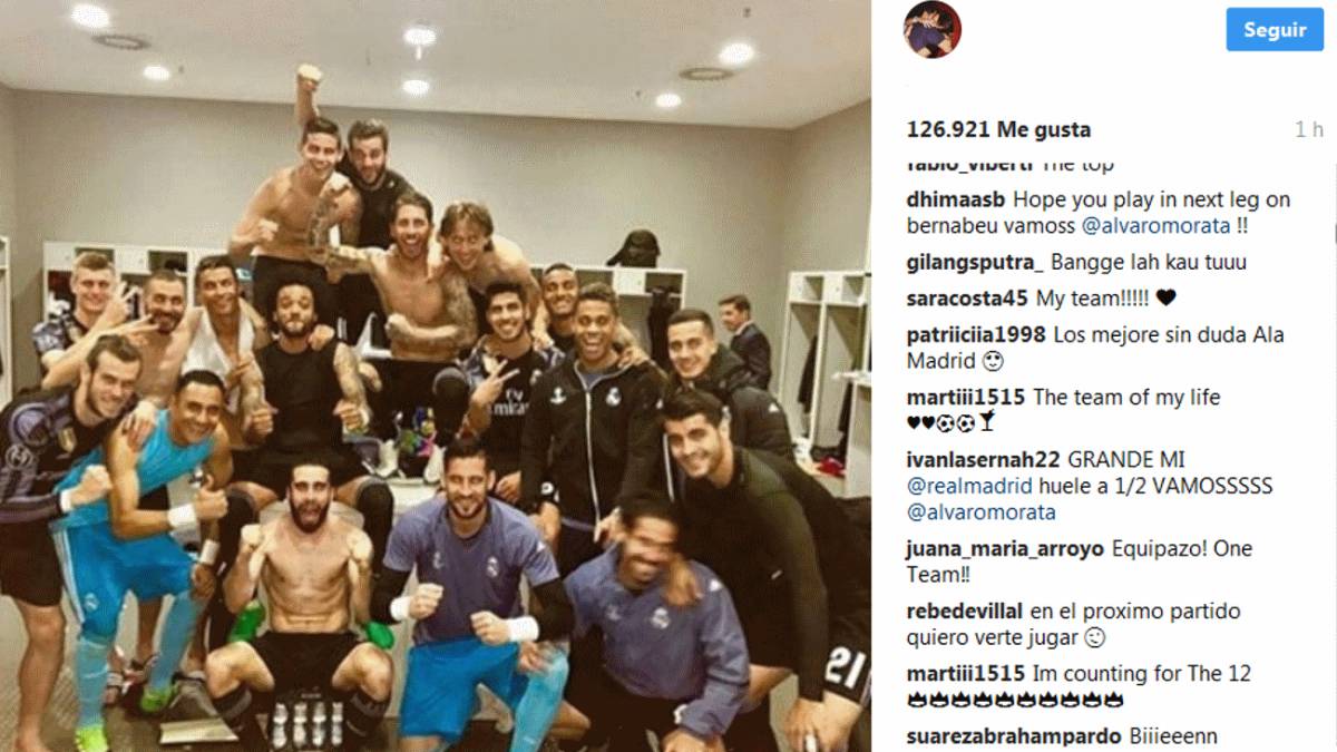 Dybala y Theo "celebran" en Instagram el triunfo del Madrid