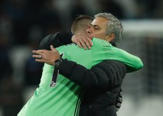 Mou pide concentración a De Gea ante los rumores sobre el Madrid
