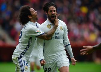 Isco pulls Madrid out of the mire at El Molinón