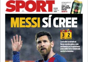 Messi manda en las portadas de la prensa de Barcelona
