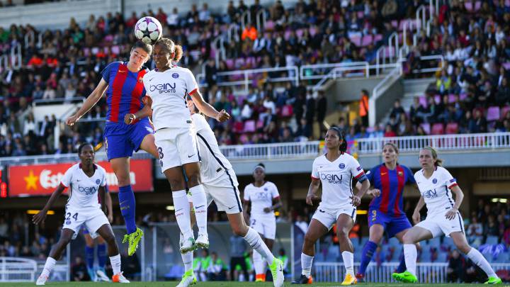 Barcelona Femeni with it all to do in the return against PSG