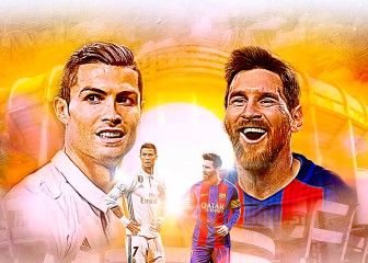 Cristiano frente a Messi: el gráfico de sus estadísticas