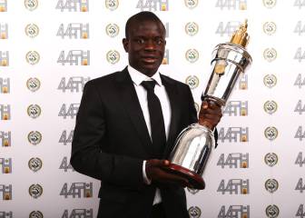 N'Golo Kanté, elegido mejor jugador del año en la Premier