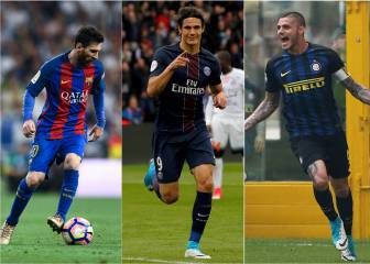 Los sudamericanos mandan en la pelea por la Bota de Oro