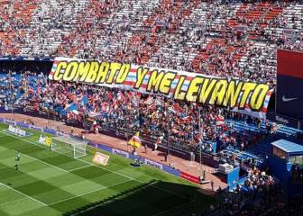 The Atlético fans' message: 