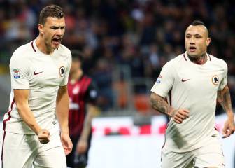 Milan - Roma: goles, resultado y resumen - Serie A