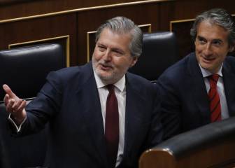 Tres ministros en el último palco europeo del Calderón