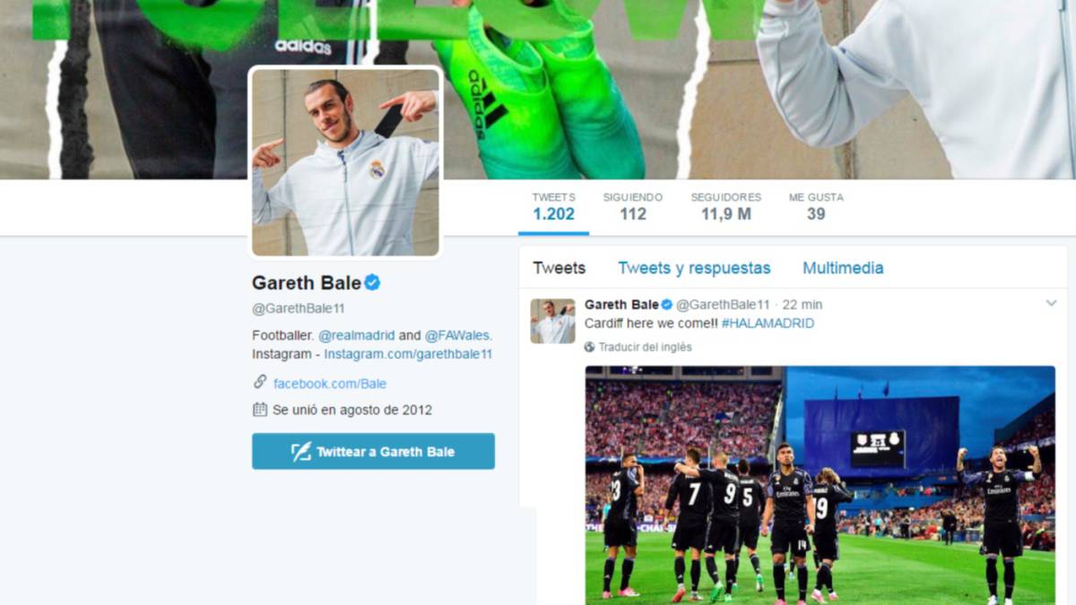 Gareth Bale se apunta a la final: "Cardiff, allá vamos"