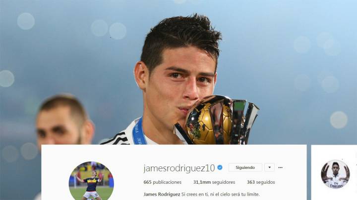 James entrega más pistas sobre su salida del Real Madrid