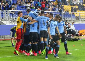 El golazo de Amaral hizo justicia para Uruguay ante Italia