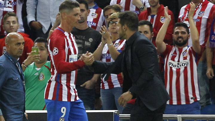 Simeone tells Torres straight: "You're in my plans..."